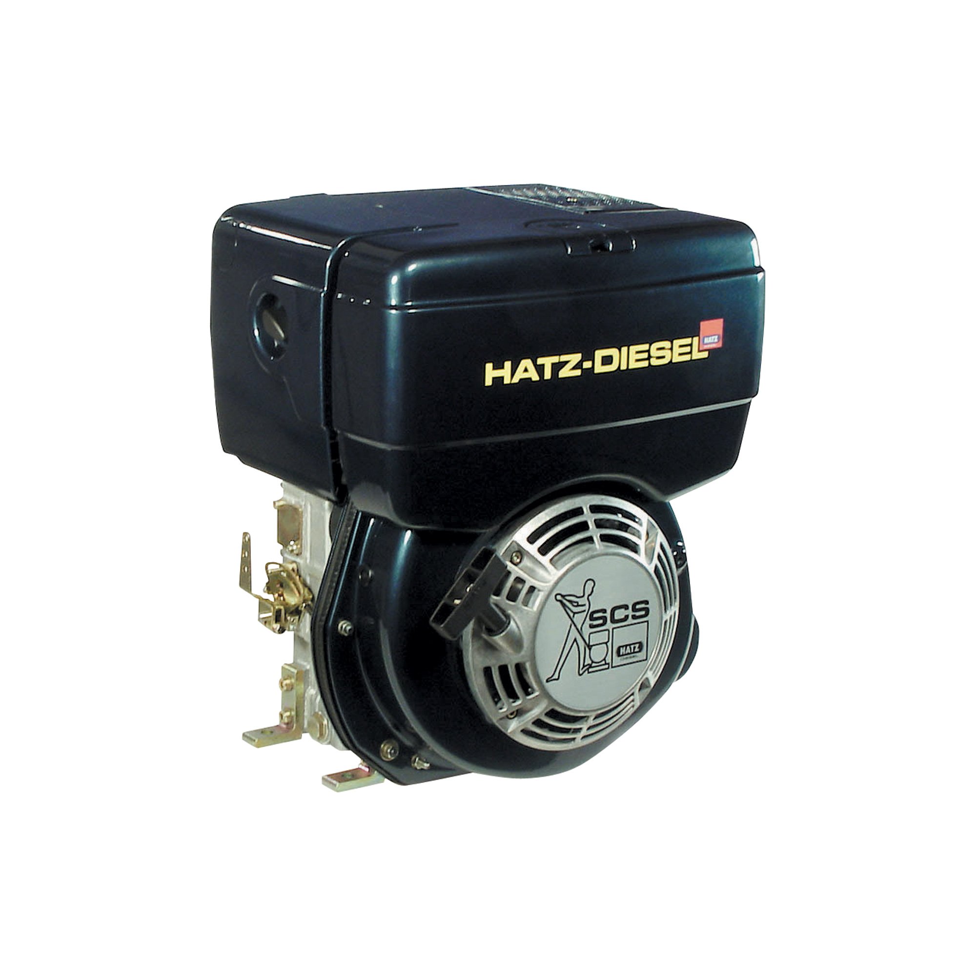 Hatz Diesel Engine with Electric Start — 9.9 HP, 1in. x 2.84in. Shaft, Model# 1B40-9929